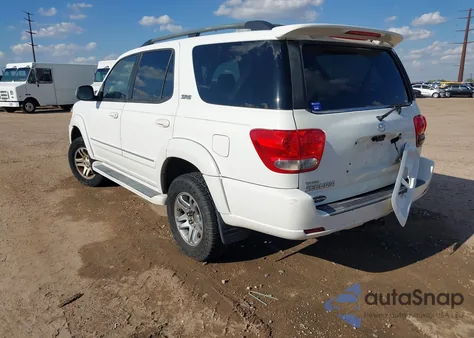 2005 Toyota Sequoia Sr5 V8 из США, поврежденный, VIN 5TDZT34A45S250879